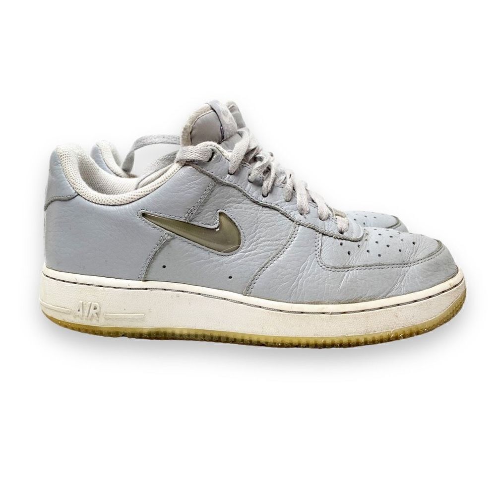 Nike Air Force 1-82’ Wolf Grey/Grey Retro PRM Jewel 2012 Men’s Sneakers Shoe - 8